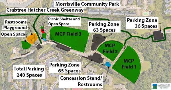 Morrisville Community Park Map