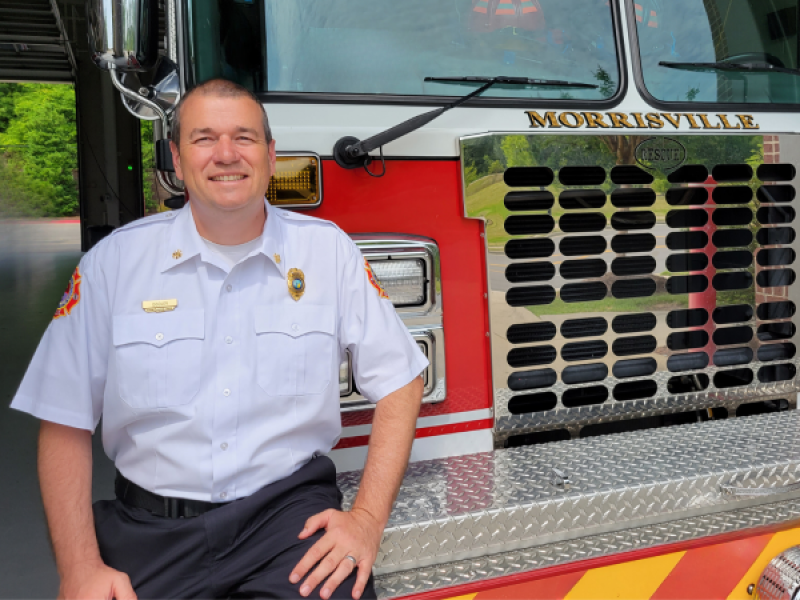 Fire Chief Tom Dooley