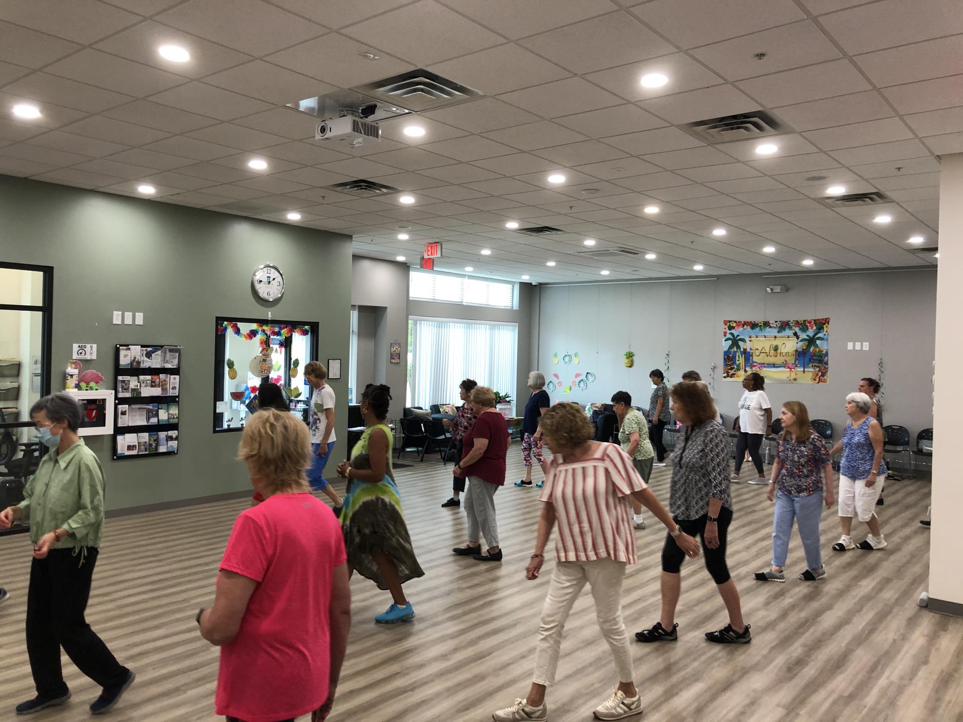 line dancing class