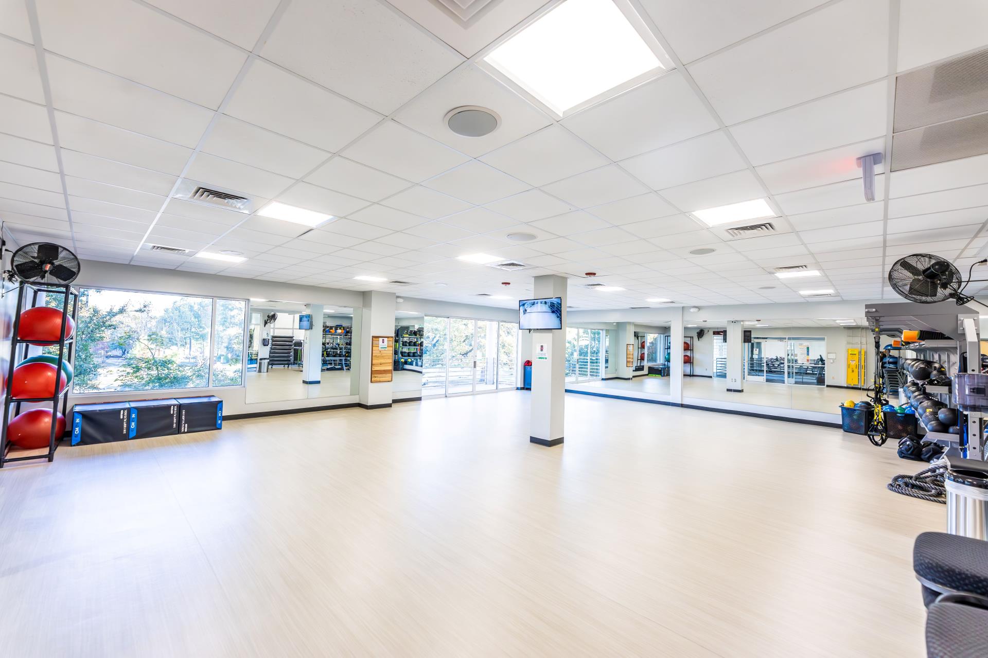 photo of Morrisville Aquatics & Fitness Center Aerobic Room