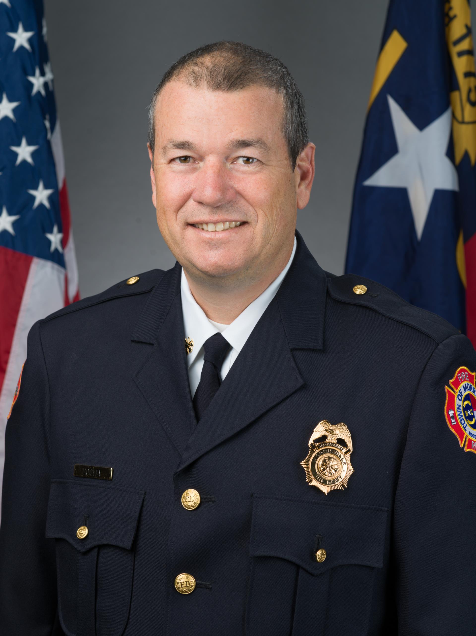 Fire Chief Tom Dooley